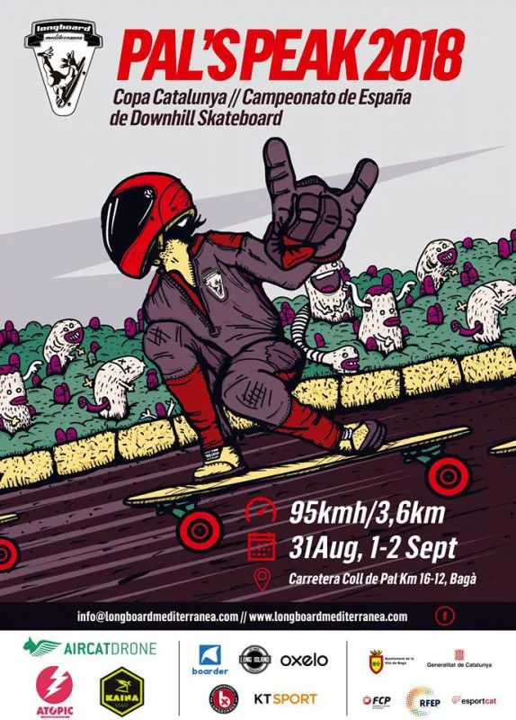 Bagà acoge el primer Campeonato de España de Longboard